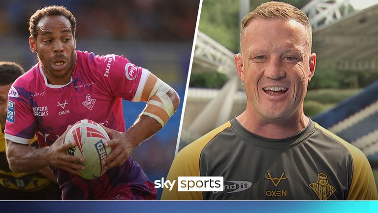 Huddersfield Giants boss Luke Robinson on Leroy Cudjoe