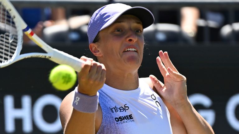 Iga Swiatek, Bad Homburg Open, WTA Tour tennis (Associated Press)