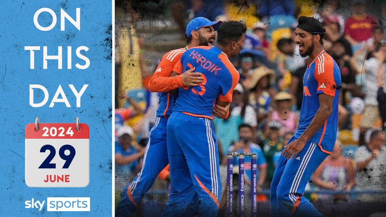 The moment India won T20 World Cup with win over South Africa in 2024