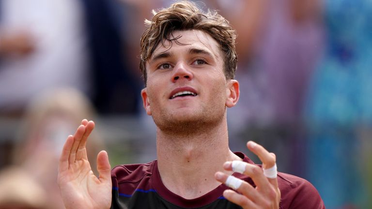 Jack Draper che è passato da pericoloso fluttuante a sfidante in buona fede per i titoli più grandi nell'ultimo anno. Data di emissione: mercoledì giugno