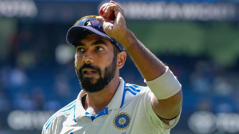 India's Jasprit Bumrah, Test cricket (Associated Press)
