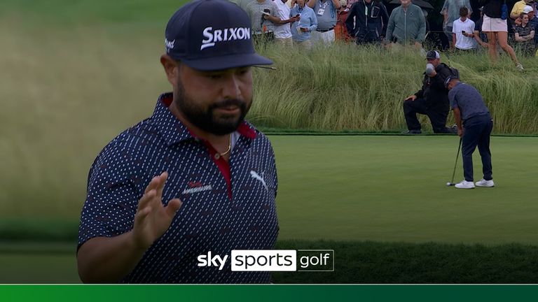 JJ spaun for us the final open round