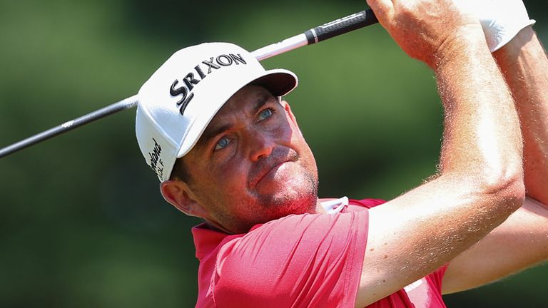 Keegan Bradley continues his bid to become the first playing Ryder Cup captain since 1963