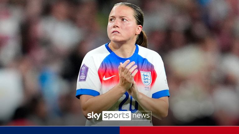 England's Fran Kirby applauds the fans after the UEFA Women's Nations League, League A, Group A3 match at Wembley Stadium, London. Picture date: Friday May 30, 2025.