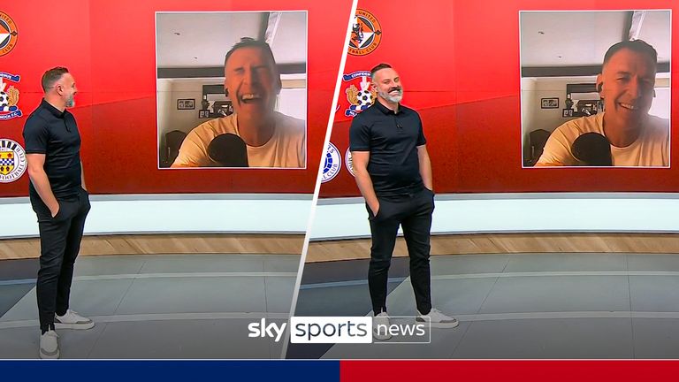Kris Boyd and Chris Sutton 