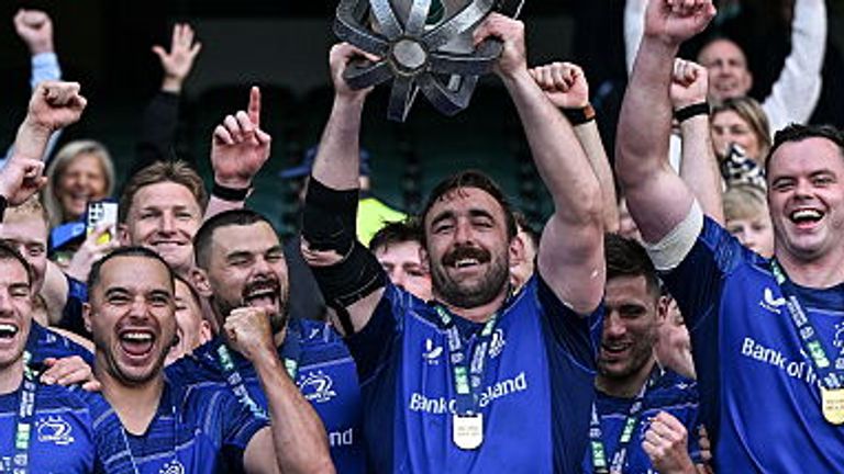 Leinster won the United Rugby Championship grand final after thrashing Pretoria Bulls 32-7 at Croke Park