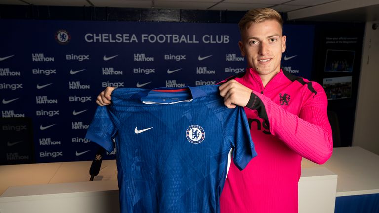 Liam Delap signed a six -year contract in Chelsea