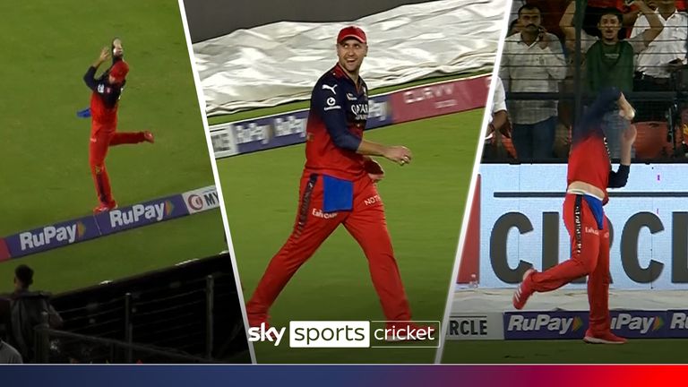 Josh Inglis goes out for 39 after Liam Livingstone&#39;s well-judged catch on the boundary.