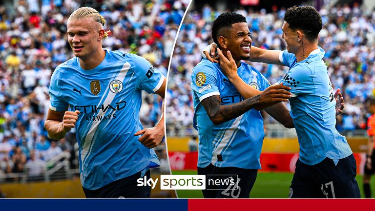 Manchester City beat Juventus in the Club World Cup.