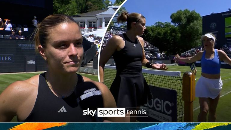 No one likes you!' | Tempers FLARE as Yulia Putinsteva vs Maria Sakkari ends with heated row