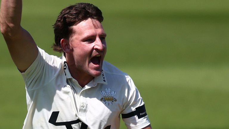 Nathan Smith helped guide Surrey to a win inside three days against Worcestershire