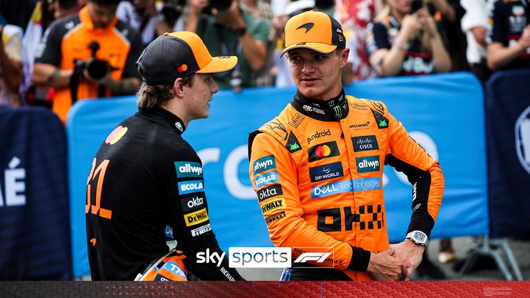 Lando Norris reflects on a fun rivalry with Oscar Piastri and admits a teammate fight is 'inevitable'