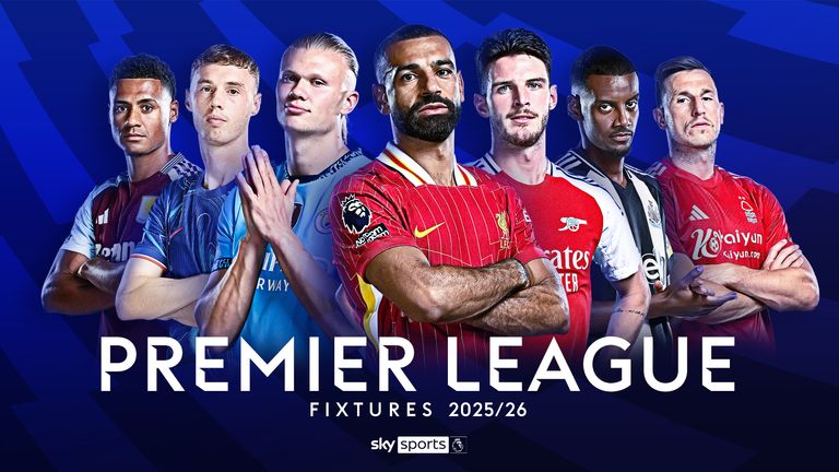Premier League fixtures 2025/26