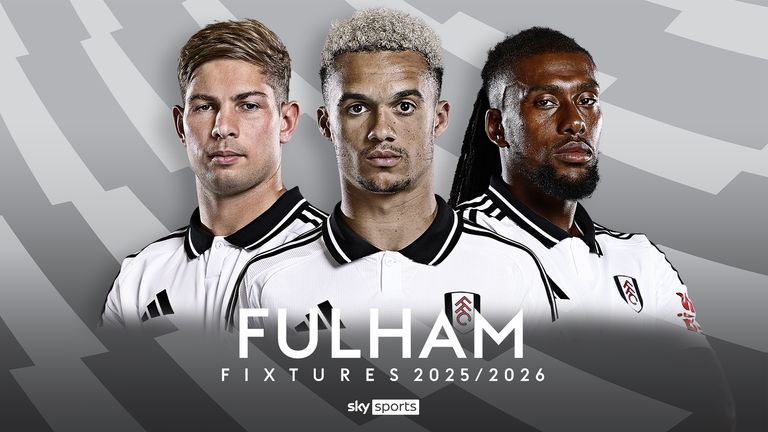 Fulham fixtures 2025/26
