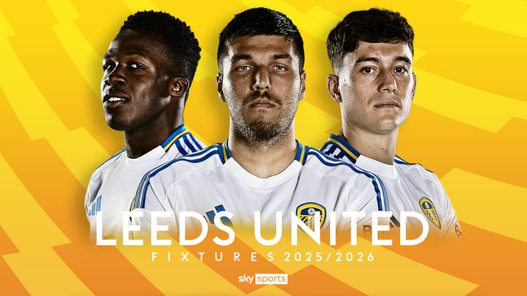 Leeds fixtures 2025/26