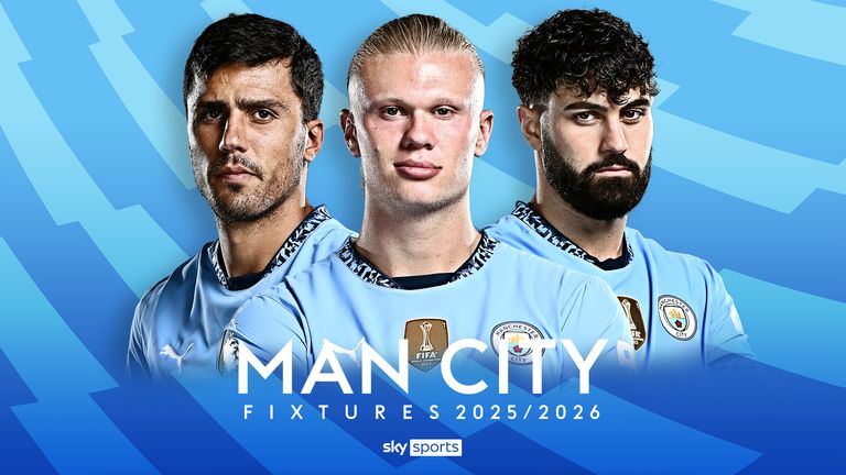 Manchester City fixtures 2025/26