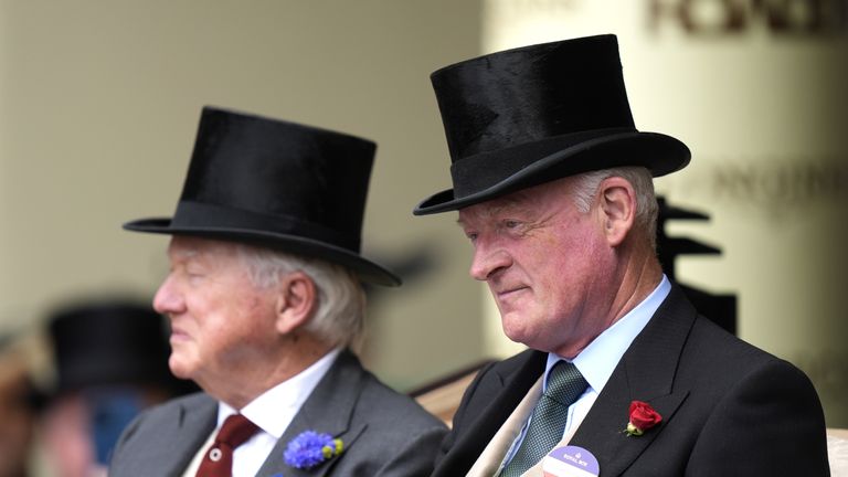 Willie Mullins joined the Royal procession
