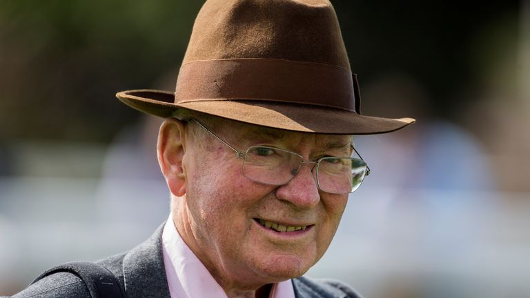 Trainer Barry Hills pictured in 2015