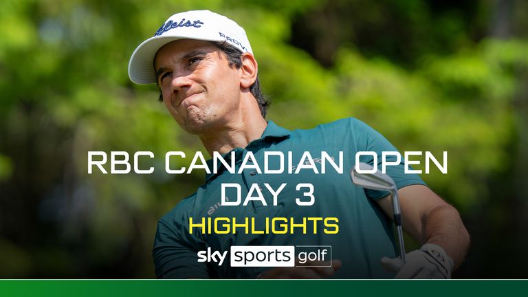 Matteo Manassero - Canadian Open day 3 highlights