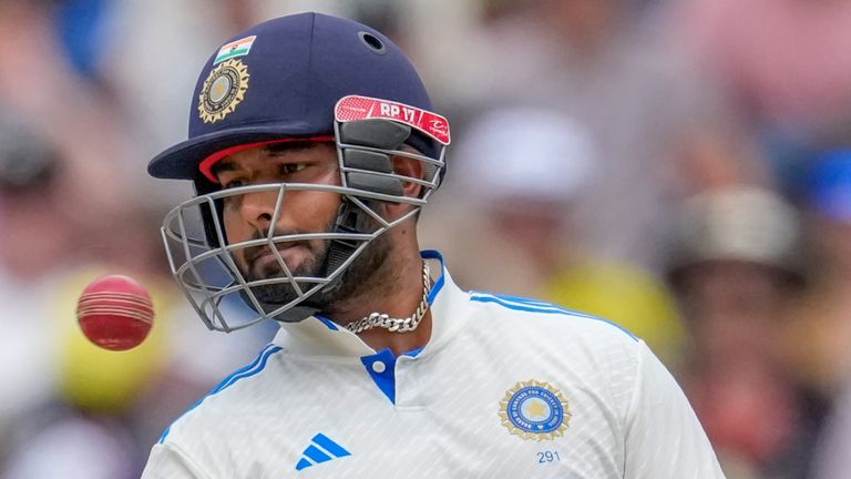 Rishabh Pant, India, Test cricket (Associated Press)