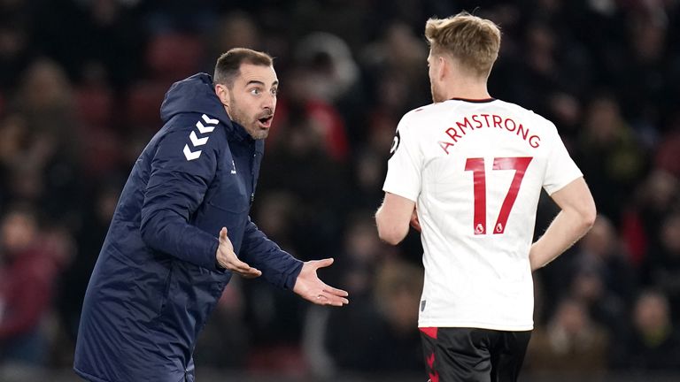 Selles was Southampton boss between February and May 2023