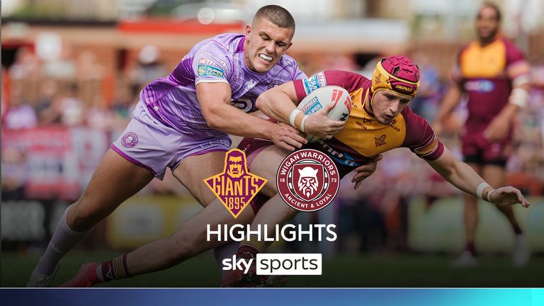 Huddersfield Giants 18-10 Wigan Warriors | Super League highlights