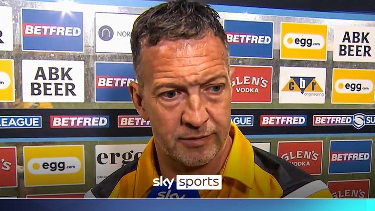 Castleford Tigers head coach Danny McGuire
