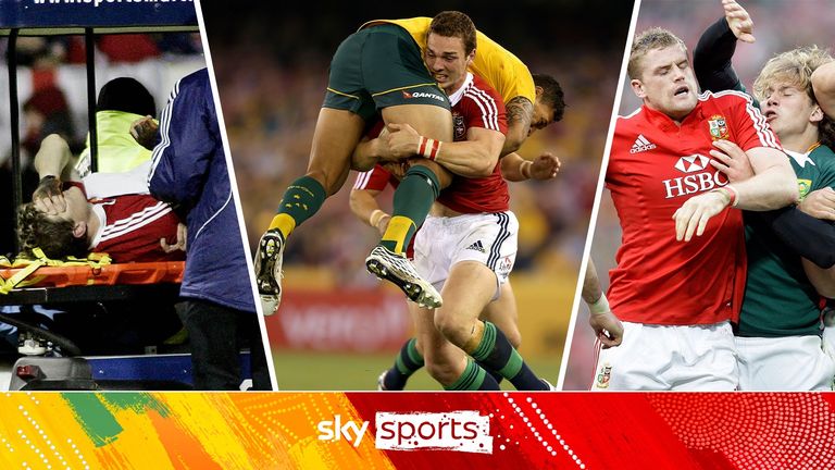 Relive some of the biggest fights, tackles and controversies in the history of the British and Irish Lions.