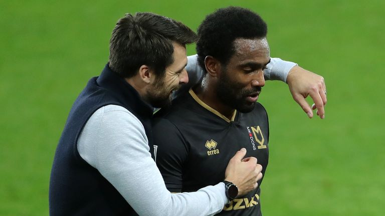 Martin was in charge at MK Dons for two seasons before moving to Swansea