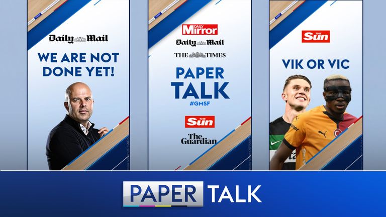 Paper Talk: Saturday morning's headlines