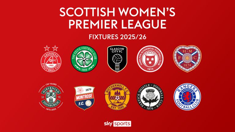 Scottish Women's Premier League fixtures 2025/26