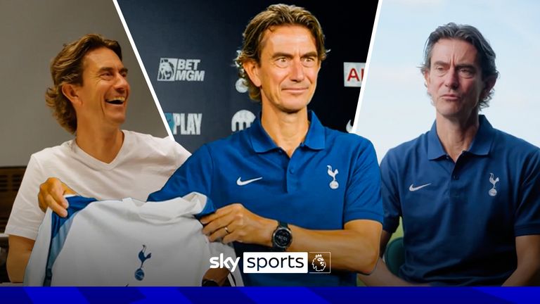New Tottenham Hotspur head coach Thomas Frank. Credit: Tottenham Hotspur