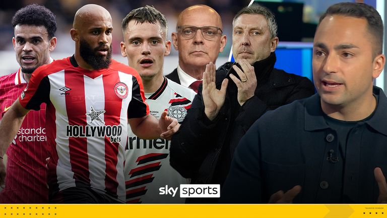 Sky Sports' James Savundra gives the current latest on the transfer news of Luis Diaz, Bryan Mbeumo, Florian Wirtz and Sir Dave Brailsford leaving Manchester United to be replaced by Jason Wilcox. 