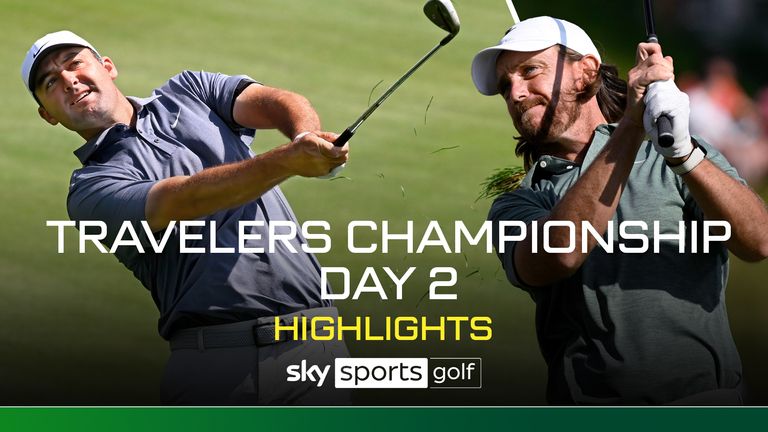 DAY TWO TRAVELERS CHAMPIONSHIP