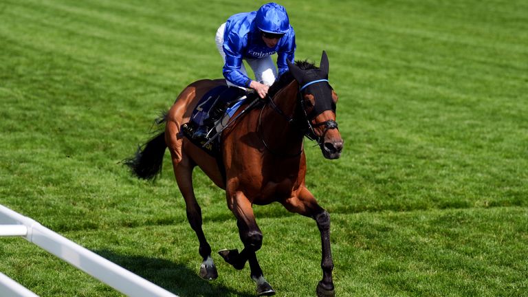 Trawlerman, ridden by William Buick, on the way to winning the Gold Cup on day three of Royal Ascot