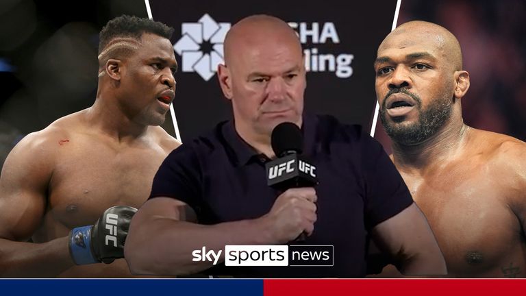 Jones has officially retired | Dana White :'Not a big fan' of Francis Ngannou return