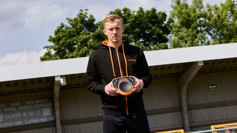 James Ward-Prowse was speaking at the launch of the Curl Master ONE