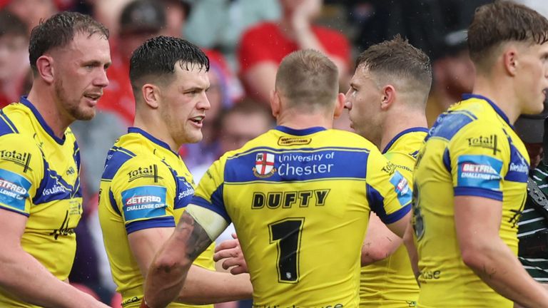 Warrington try
