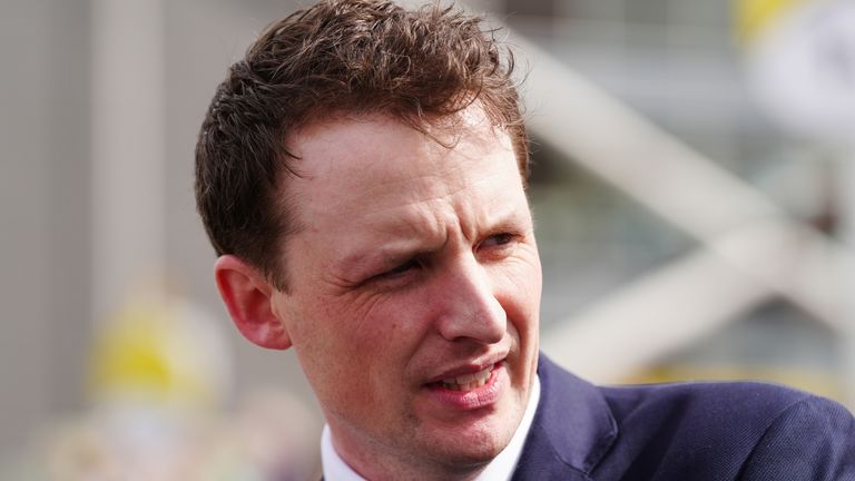 Archie Watson saddles Hamaleel at Doncaster
