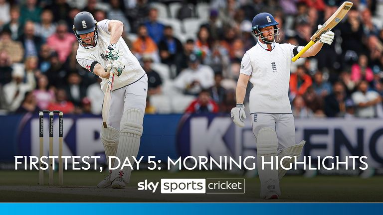 Zak Crawley and Ben Duckett against India