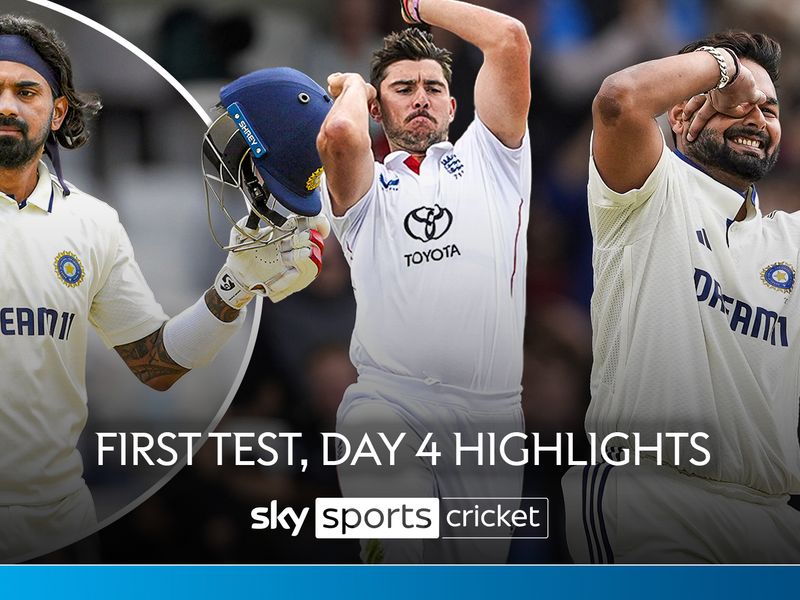 இங்கிலாந்து vs இந்தியா | முதல் டெஸ்ட், நான்காவது நாளின் சிறப்பம்சங்கள்