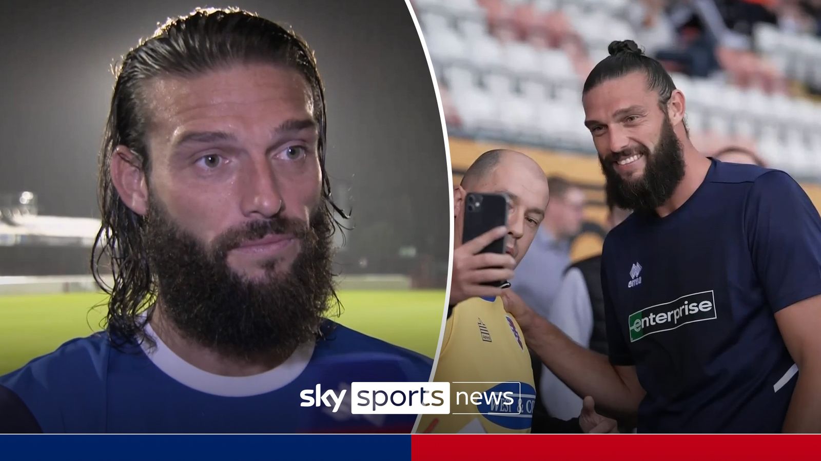 Biggest shock of the transfer window? Carroll makes debut for Dagenham and Redbridge!