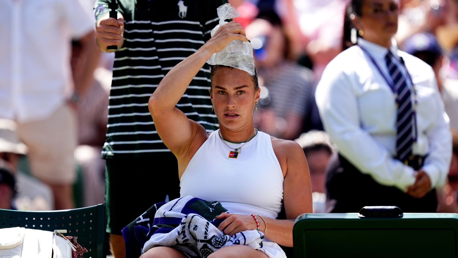 Wimbledon 2025 LIVE! World No 1 Sabalenka trails Anisimova in first semi-final Wimbledon 2025 LIVE! World No 1 Sabalenka trails Anisimova in first semi-final