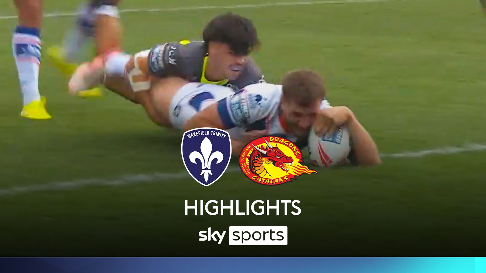 Wakefield Trinity 44-6 Catalans Dragons | Super League highlights