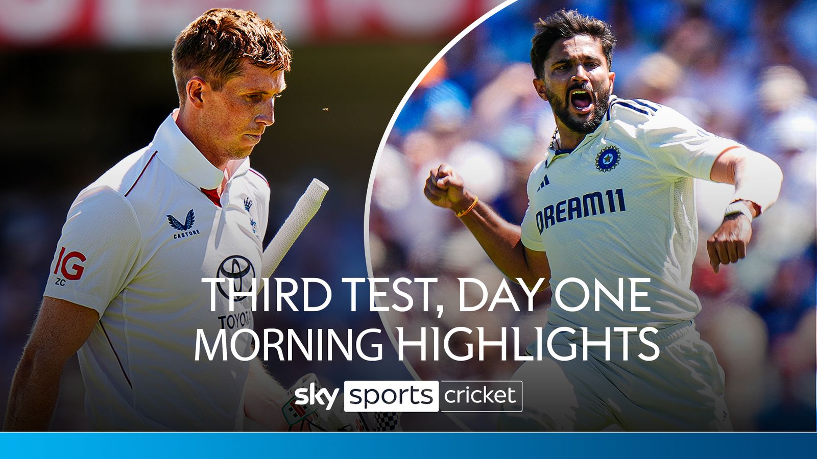Highlights: Reddy removes England openers in same over