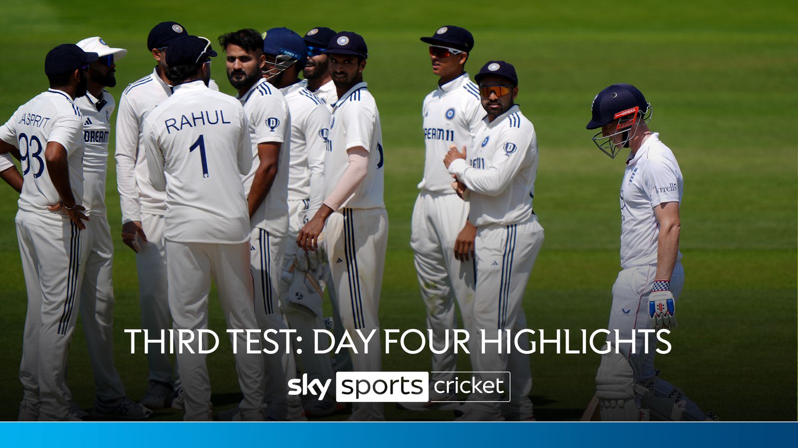 Highlights: England lose four wickets after lively morning session