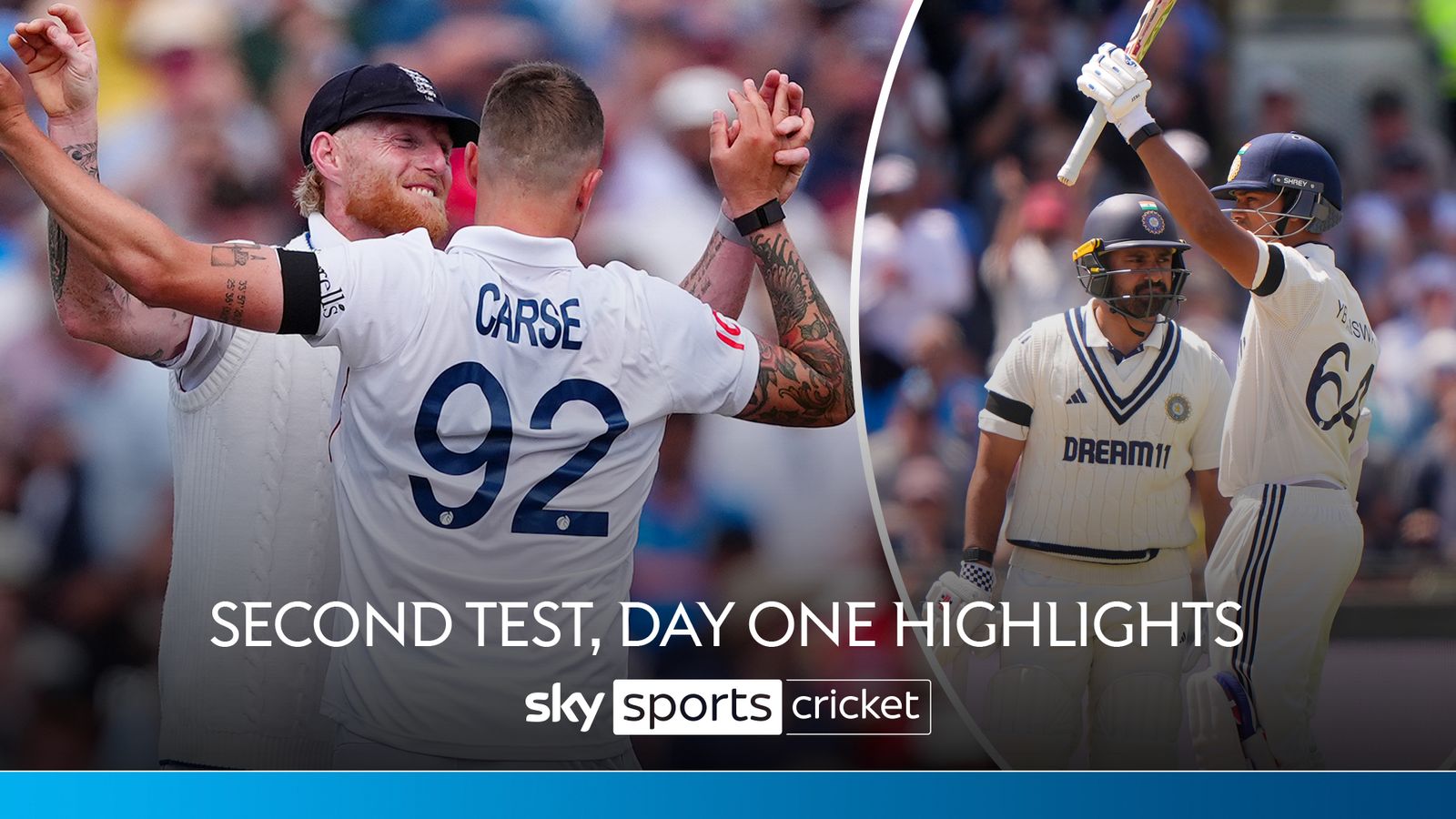 Highlights: Jaiswal hits fifty but India lose two wickets in morning session