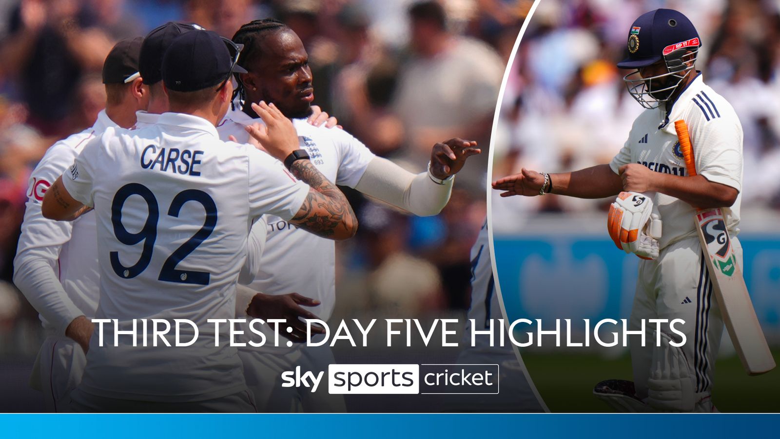 Highlights: England two wickets away from victory after brilliant morning session