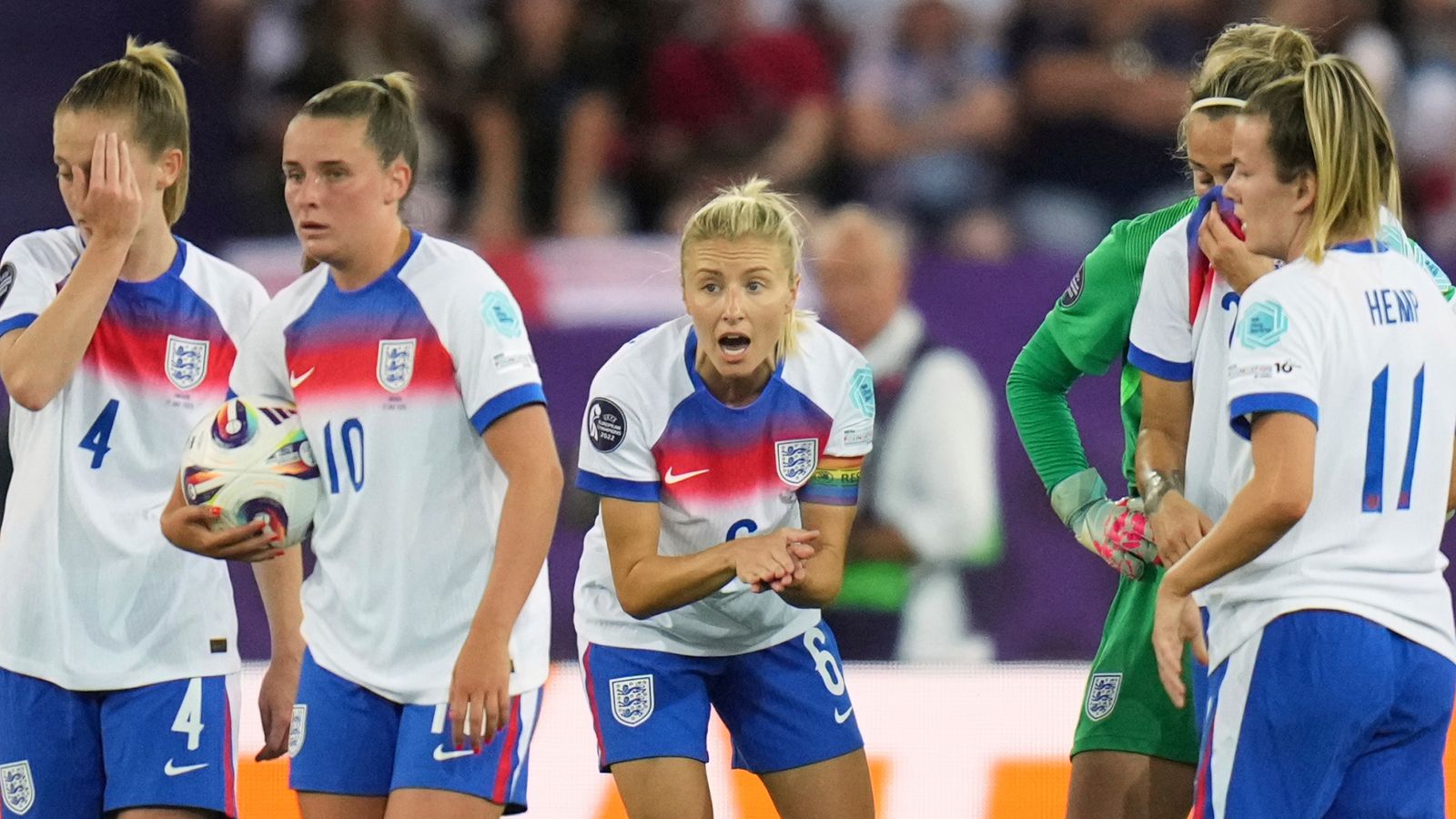 Leah Williamson: England captain returns to training ahead of Euro 2025 semi-final with Italy