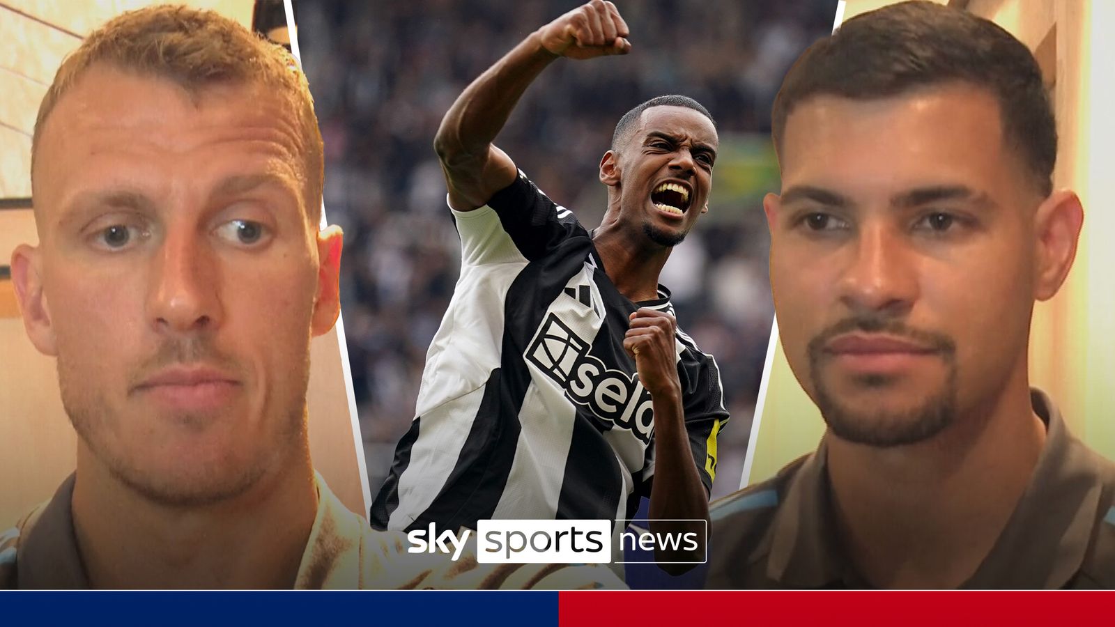 'We want to keep our best players' | Burn and Bruno speak out on Isak latest